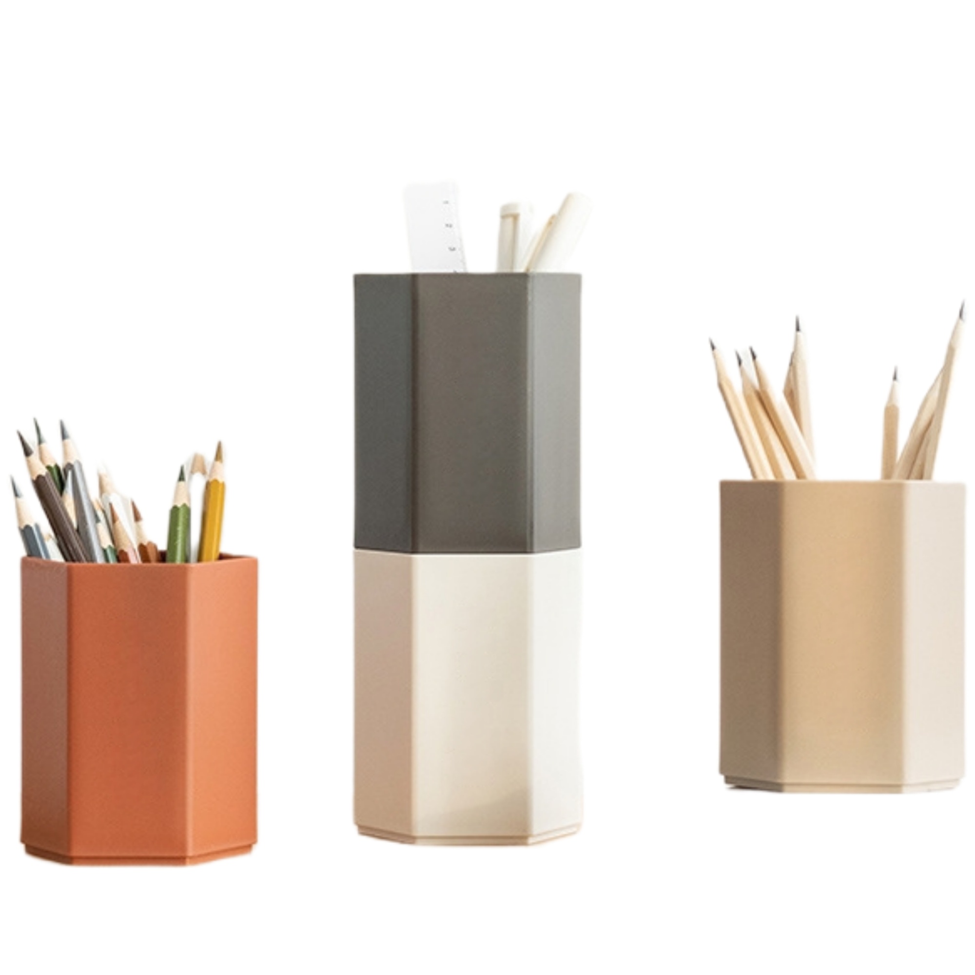 Desktop Pencil Holder Stationery Organizer 2