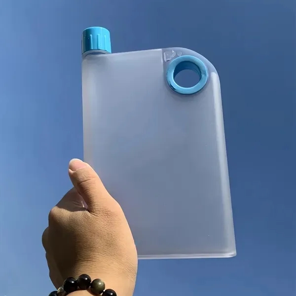 Clear Slim Water Bottle with BPA-Free Hydration Flask 12