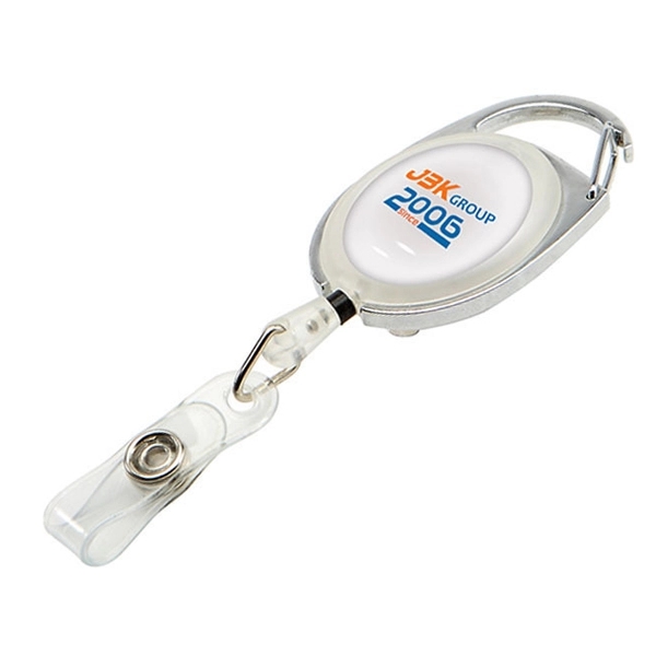 Carabiner Clip Retractable Badge Holder 7