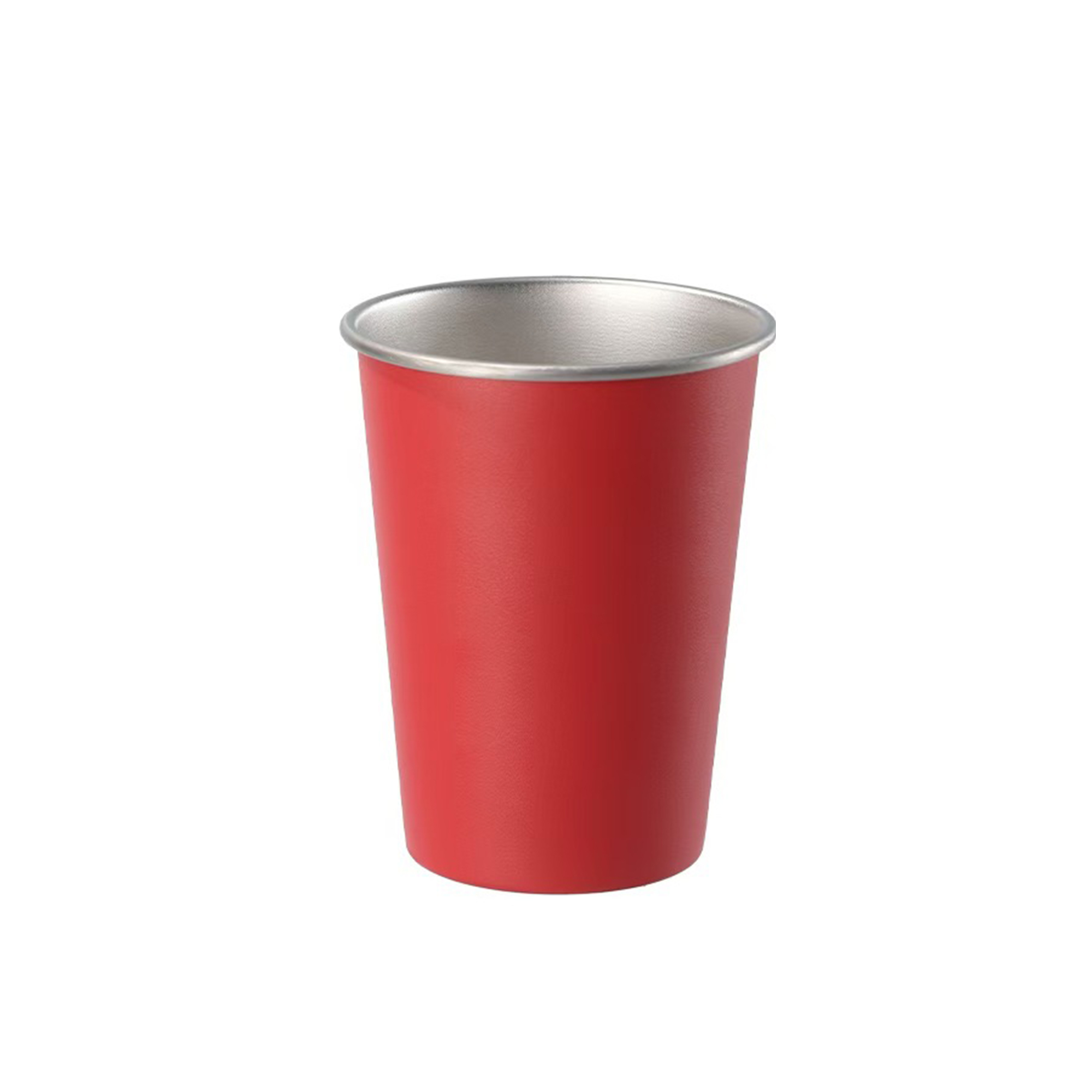 16oz Black Stainless Steel Pint Cup With Laser Imprint 4