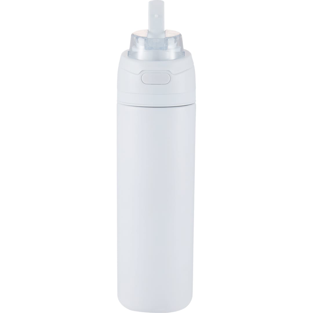 Elvin 28oz Recycled Stainless Flip Straw Bottle, custom water bottle with logo imprint 178