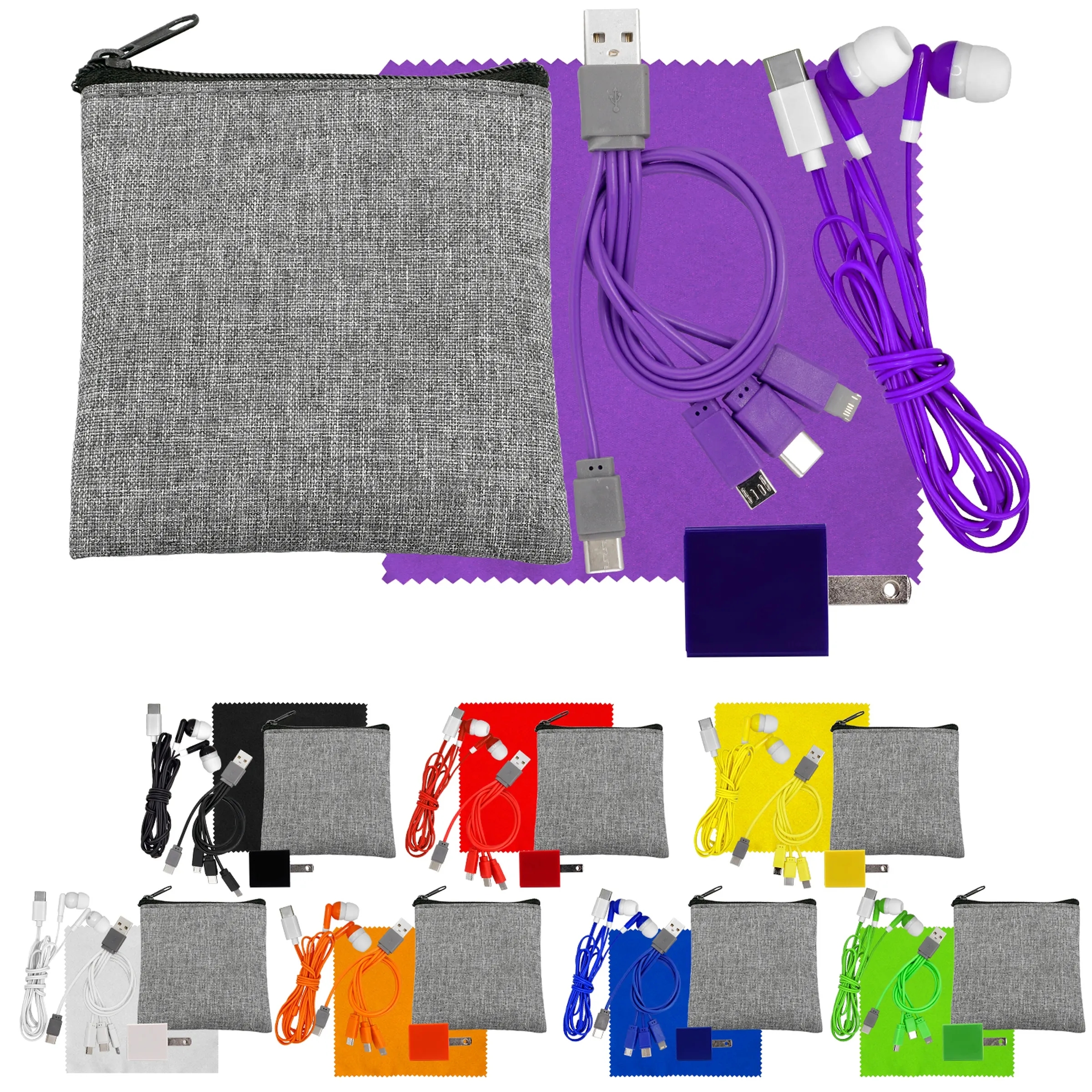 Recycled Ultimate Colorful Techie Kit 15