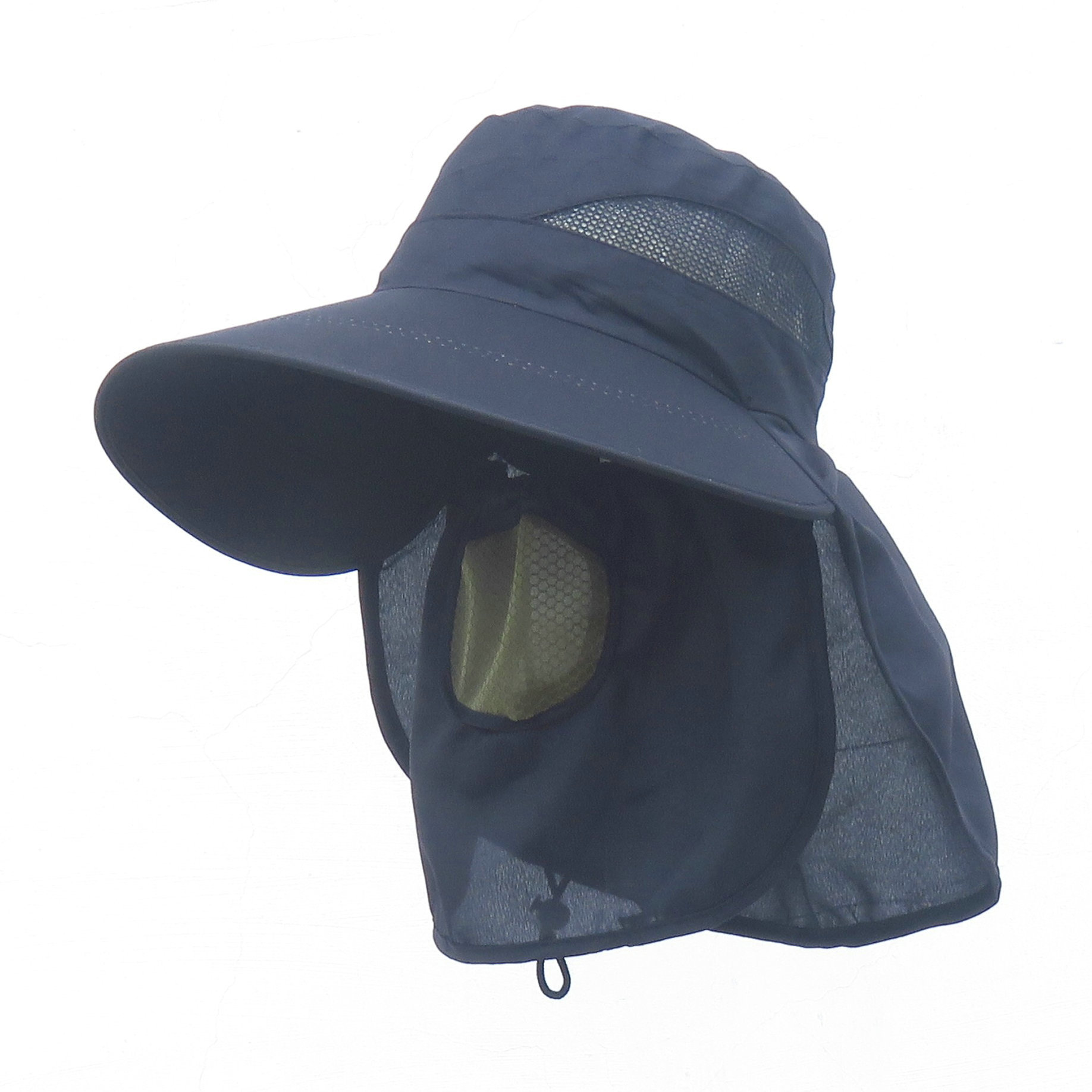 Unisex Outdoor Sun Hat with Face Cover and Neck Flap 6
