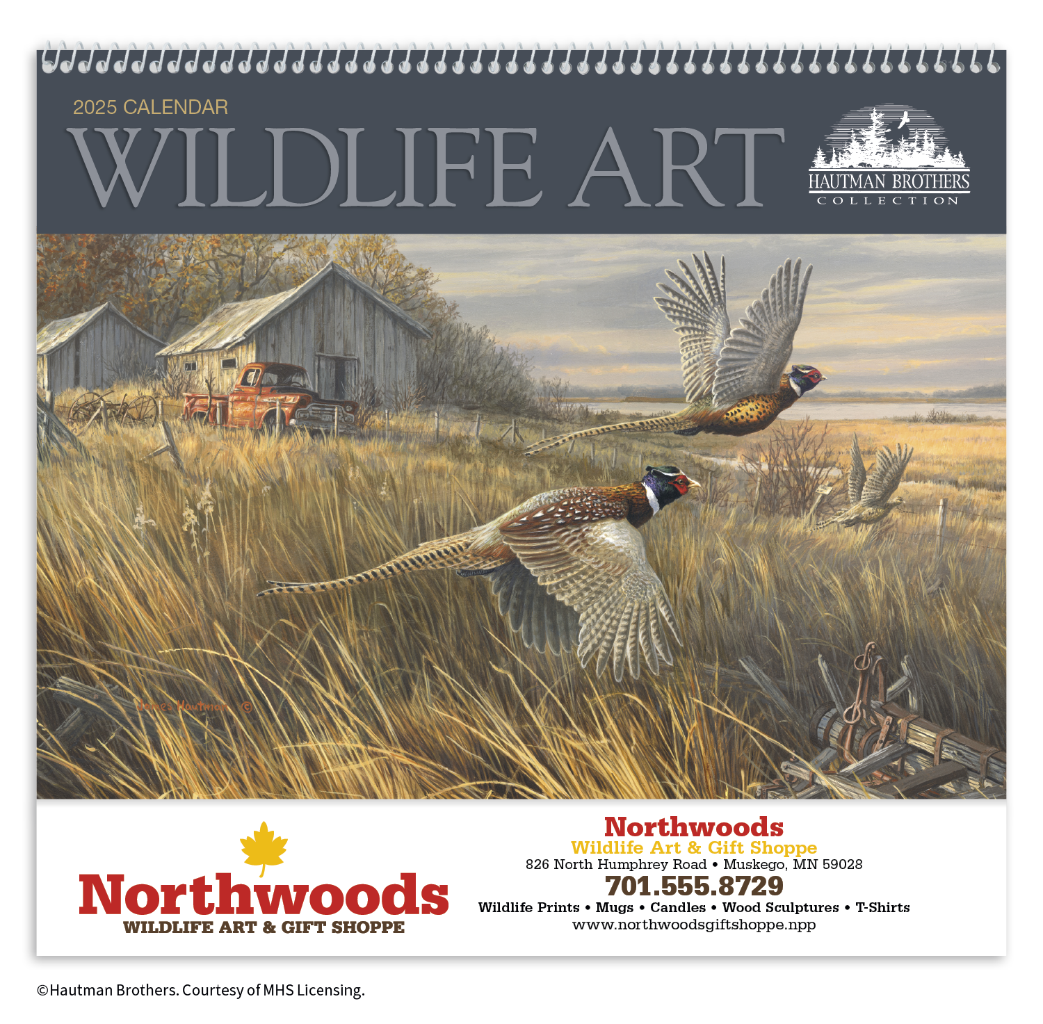 Triumph® Calendars Wildlife Art by the Hautman Brothers Calendar 6