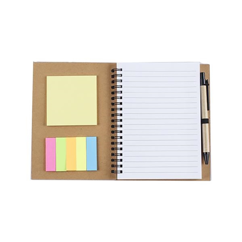 Small Spiral Notebook With Sticky Notes And Flags 2