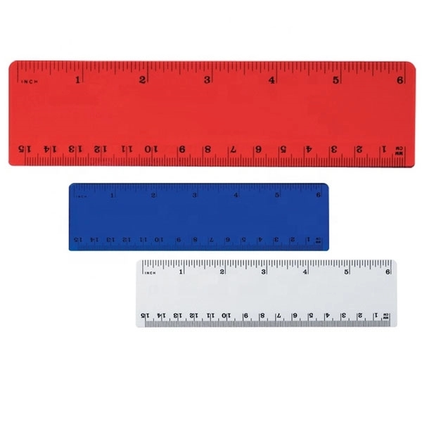 Promotional Plastic 6" Ruler 1