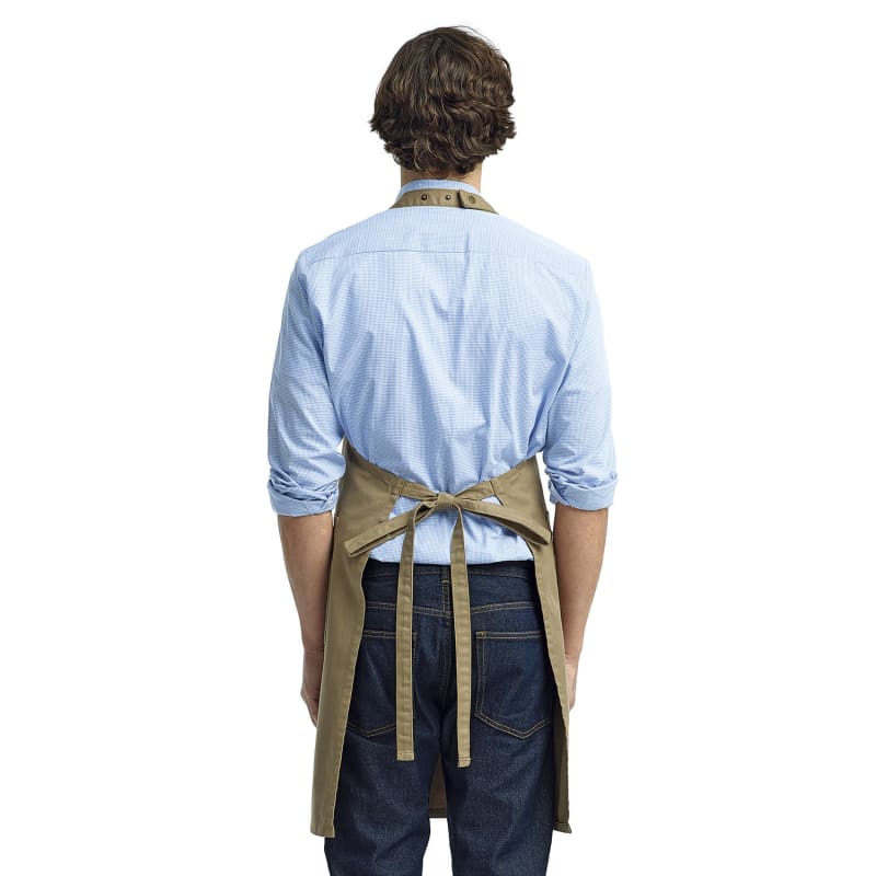 Artisan Collection By Reprime Unisex Cotton Chino Bib Apron 19