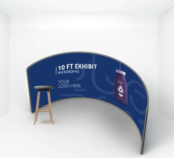 10 ft Exhibit Backdrop H2 - Single Sided10' x 5' 1