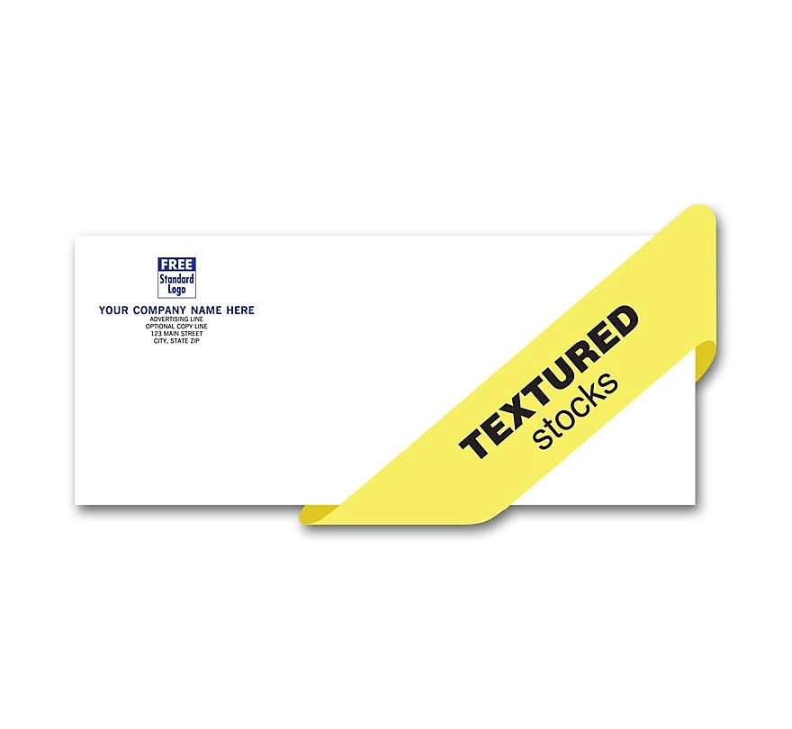 Envelopes, Preferred, Self Seal, 1/2 Inks, Textured Stock 1