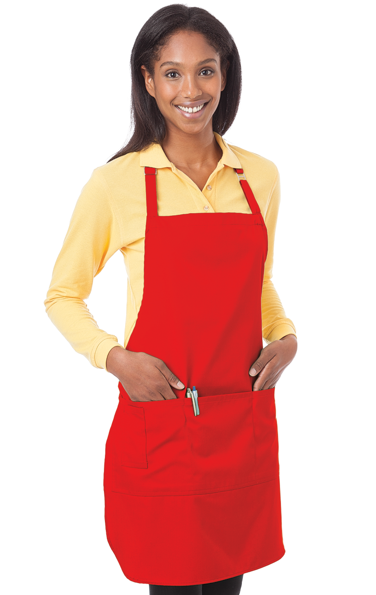 Scotchgard Treated Twill Bib Apron 47