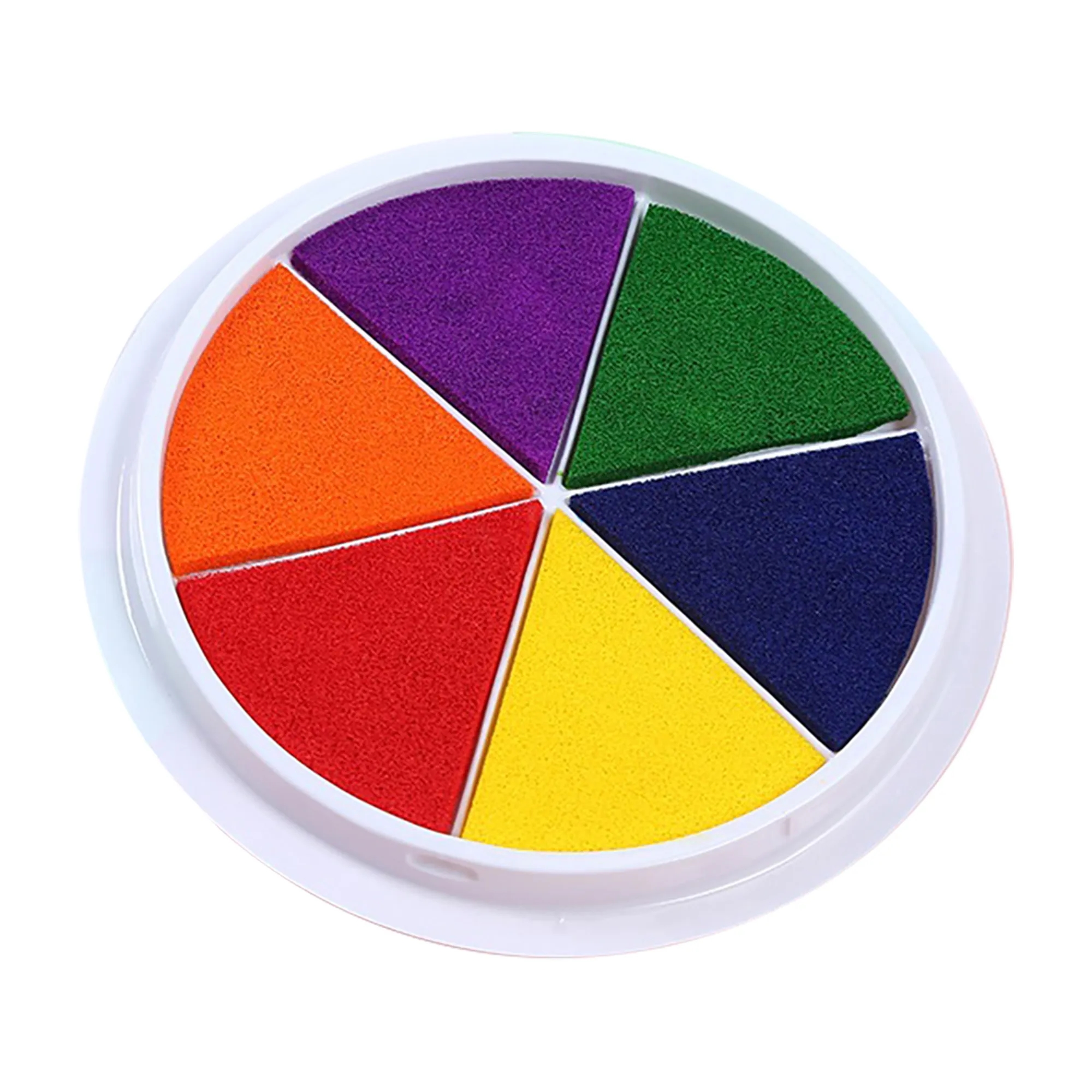 Washable 6 Color Finger Ink Pad 5