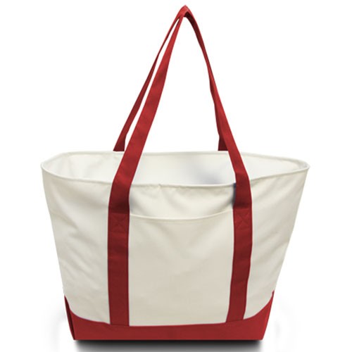 600D Bay View Giant Zipper Boat Tote 3
