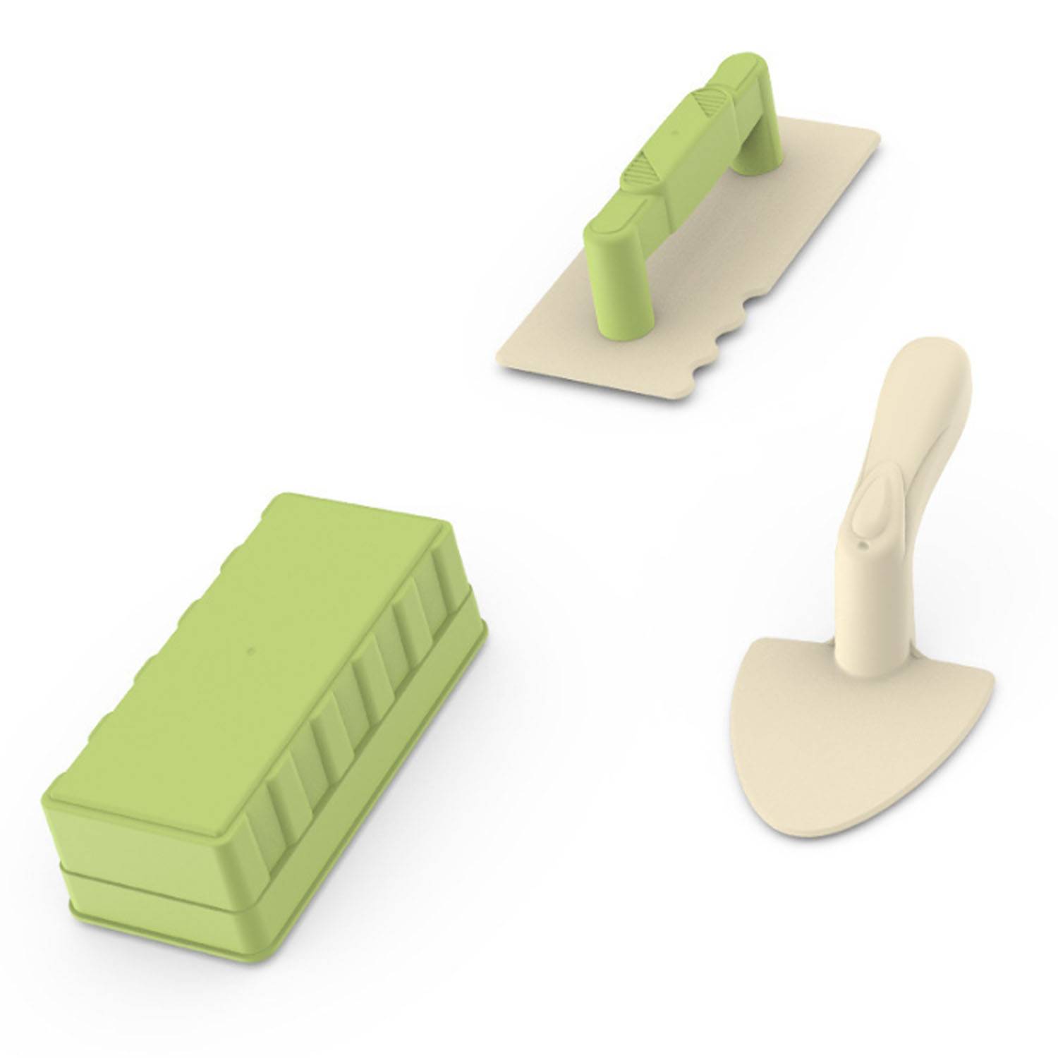 Safe Educational Plastic Sand Play Trowels Bundle Toy 3