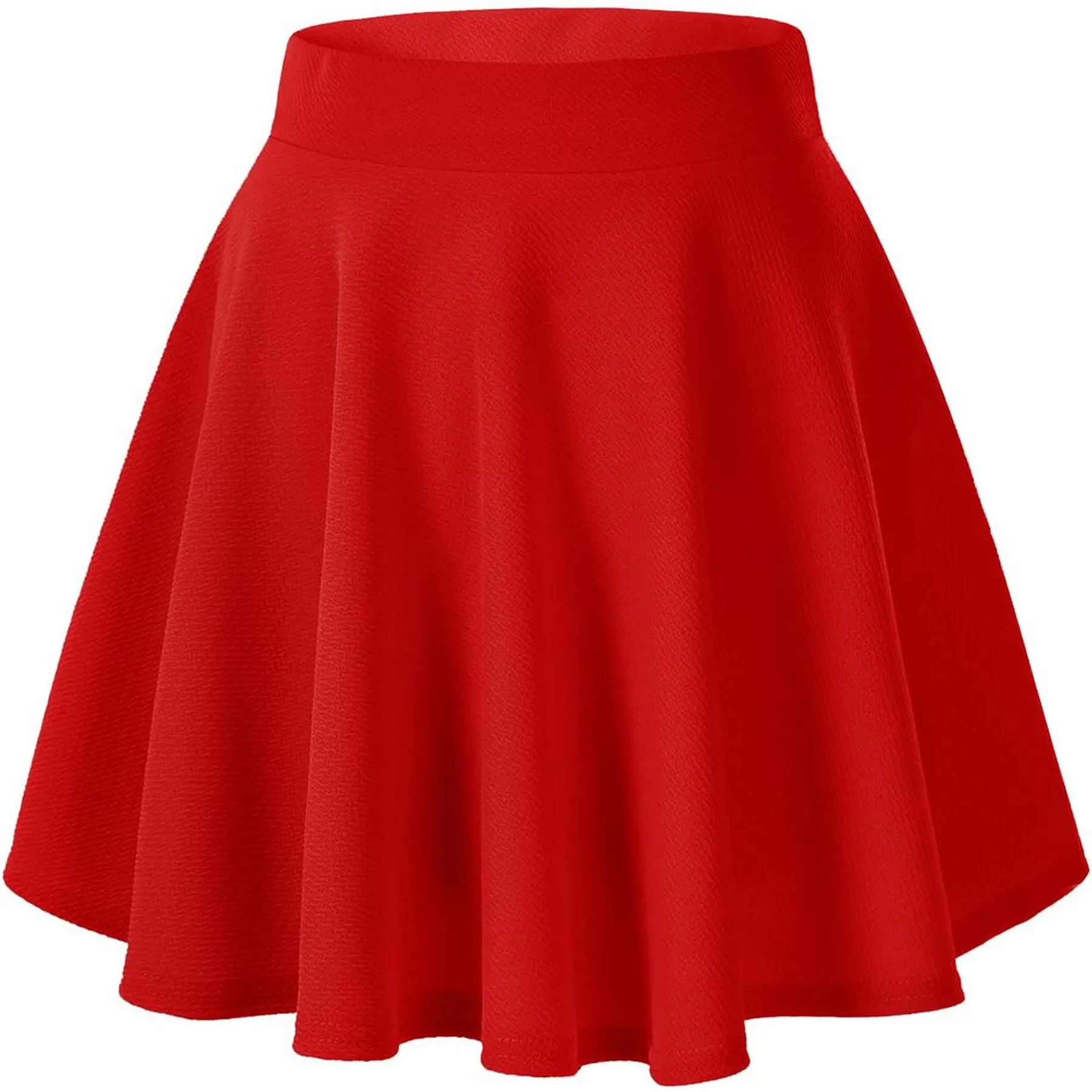Flared Casual Mini Skater Skirt 8