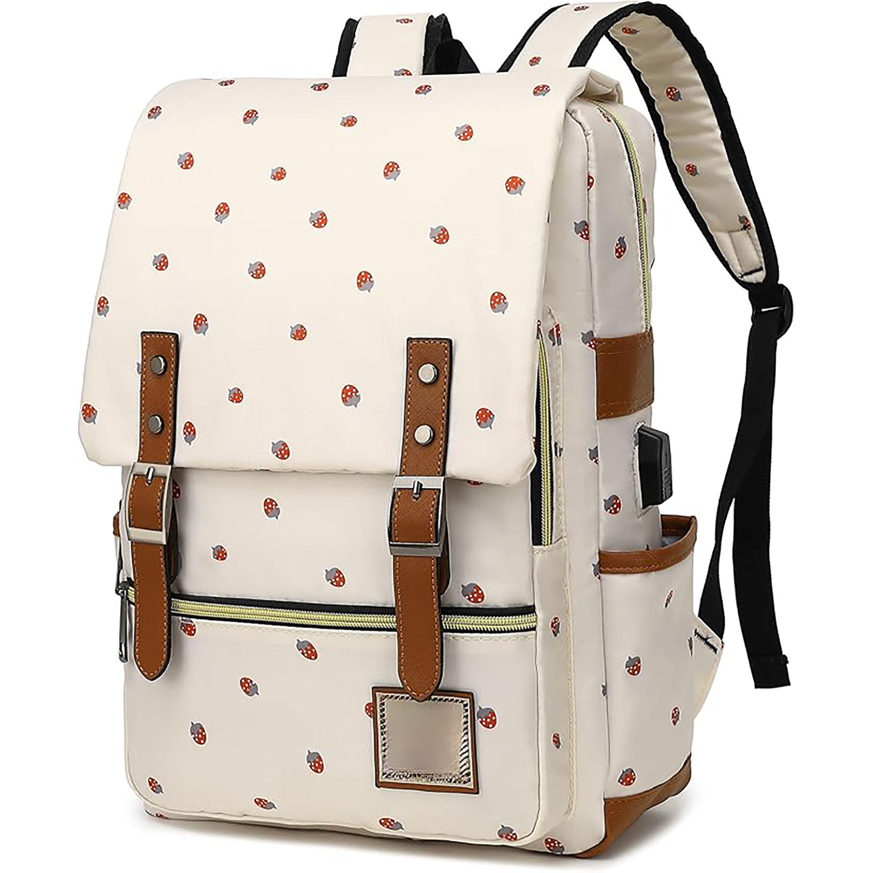  Floral Laptop Backpack  8