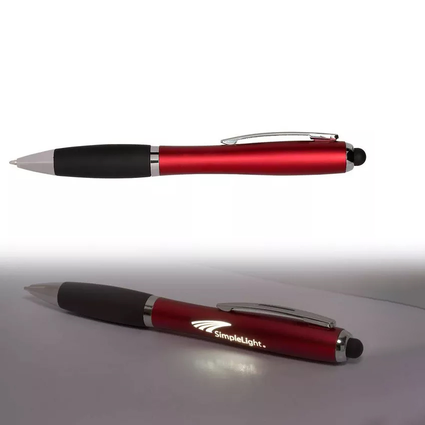 Stylus-407 Logo Light Up Stylus Pen 4