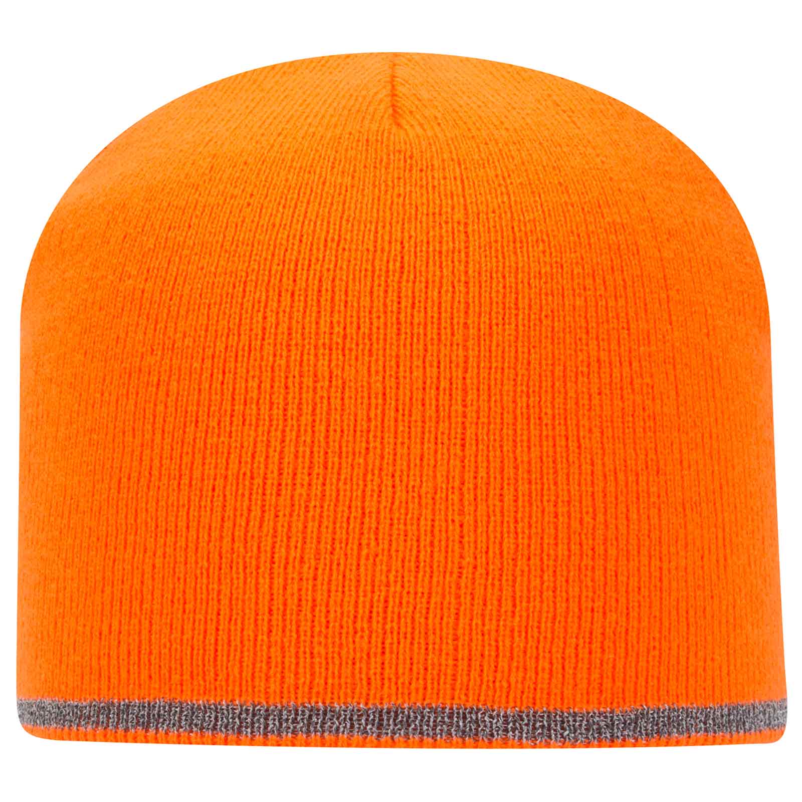 OTTO CAP 9" Classic Knit Beanie w/ Reflective Stripe 1