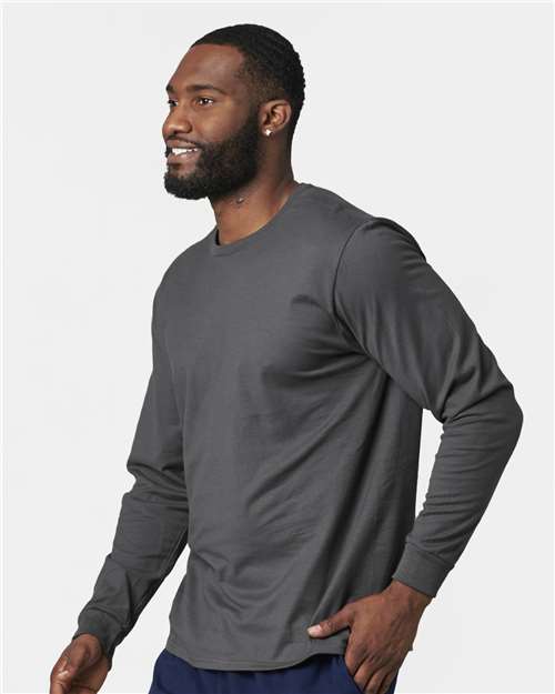 Unisex Combed Ringspun Long Sleeve T-Shirt - 600LRUS 18