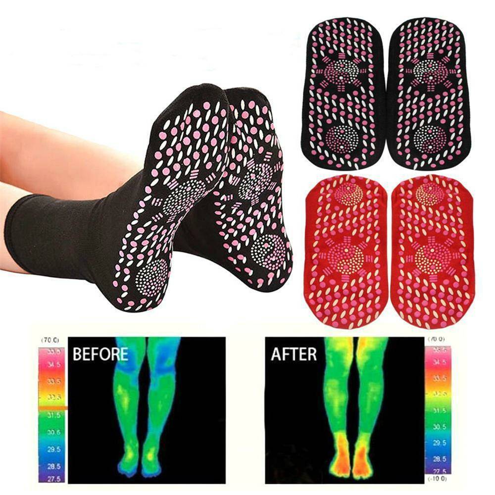 Winter Self-Heating Foot Massage Socks 3
