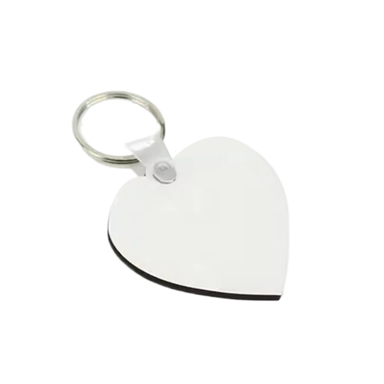 Heart Design MDF Keychain 2