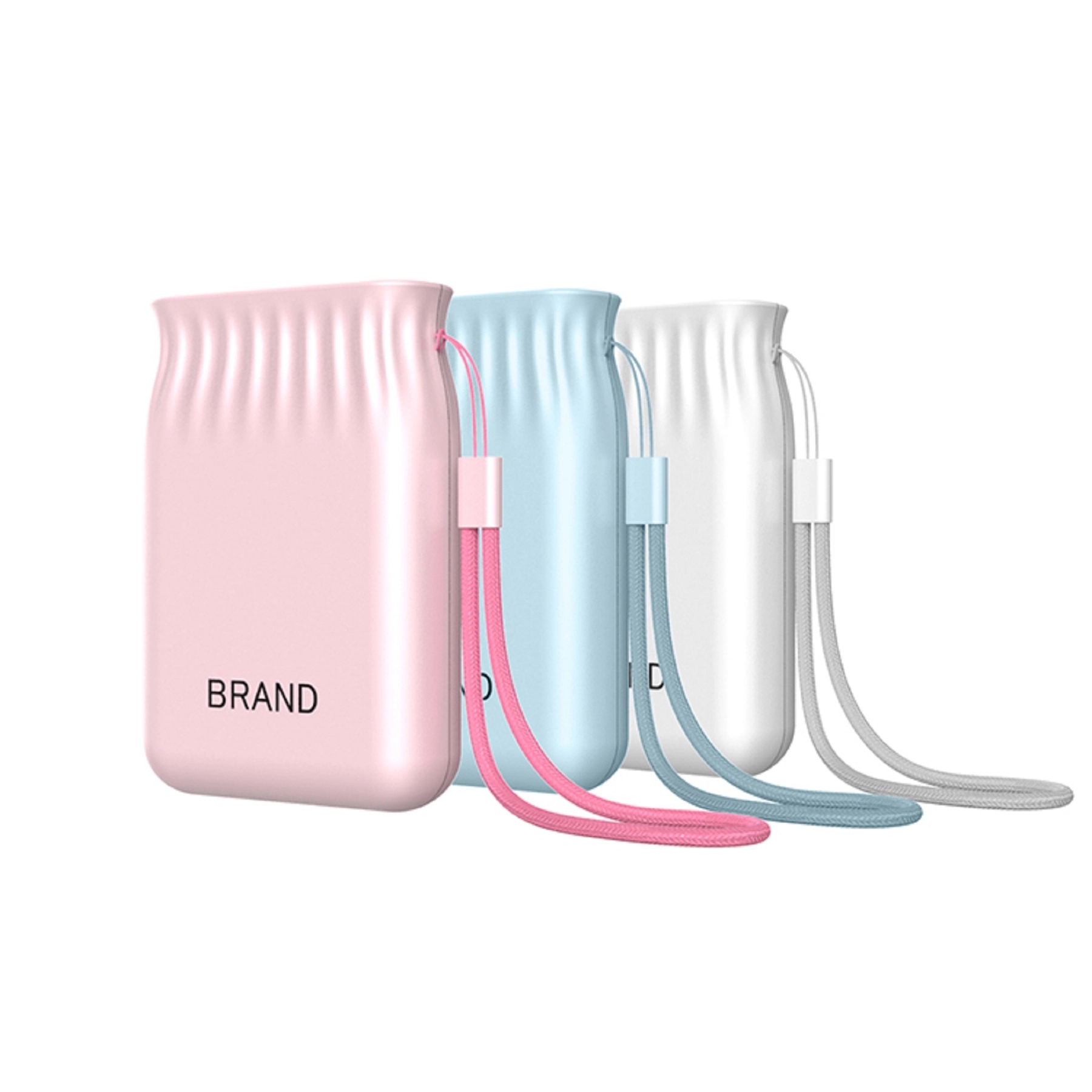 5000mA Sachet Shape Power Bank with Strap 7