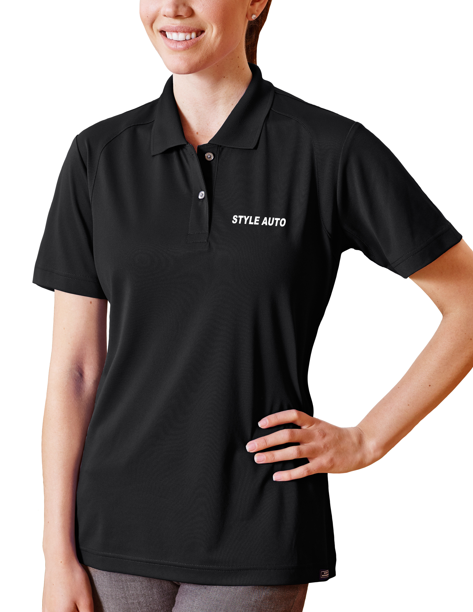 Ladies' Style-Auto Hybrid Cooler Polo Shirt 4