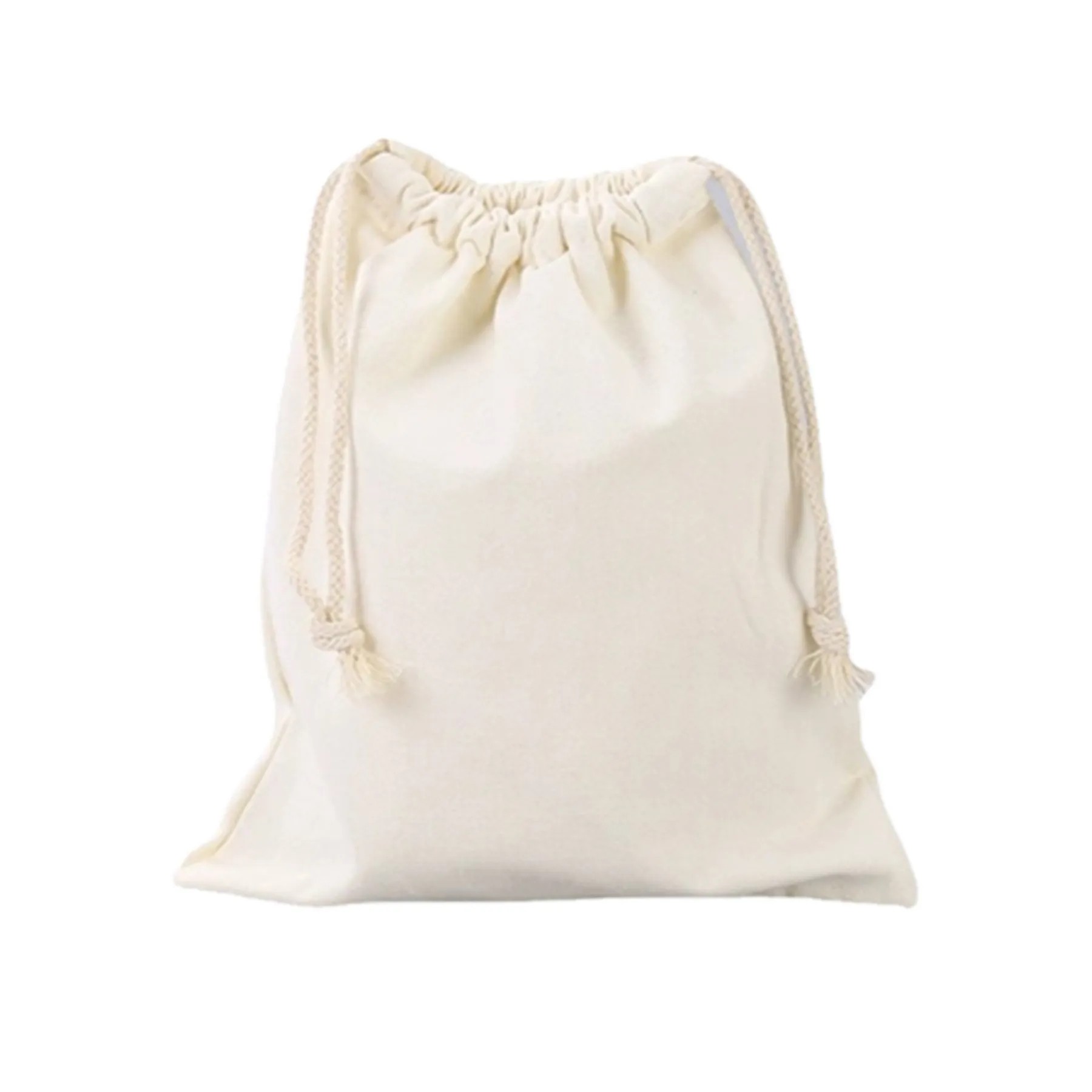 10.63 X 16.54 Inch Canvas Drawstring Bag 2