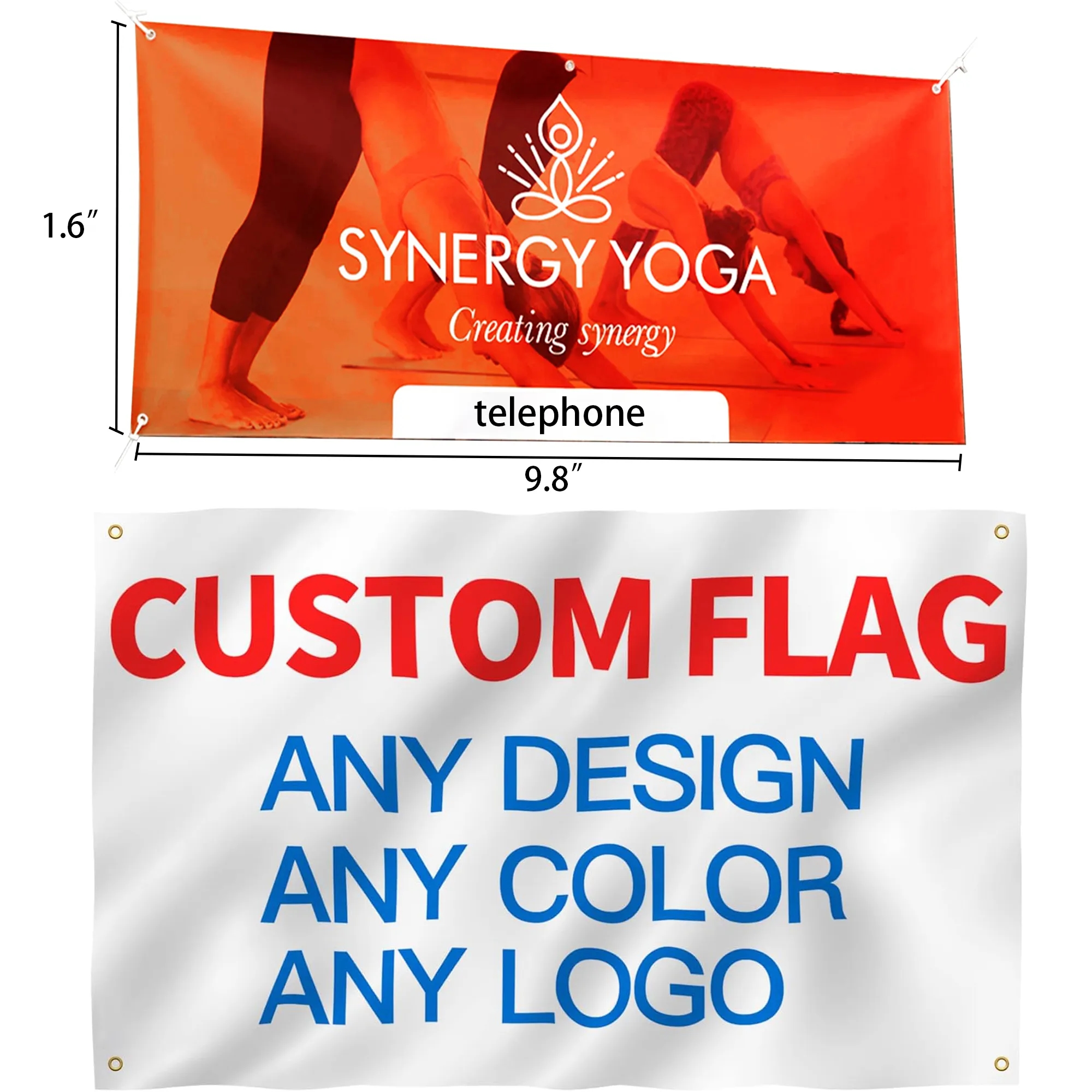 MOQ1 Digitally Printed PVC Banner