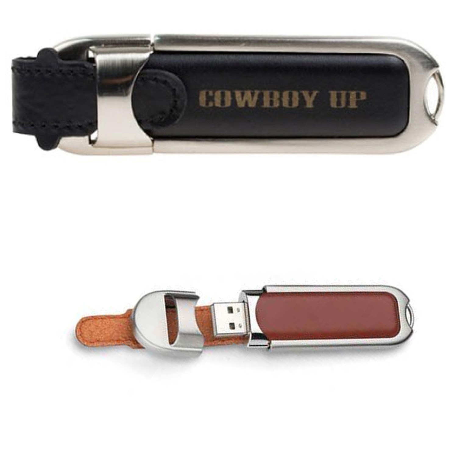 Leather Buckle USB Flash Drive 5