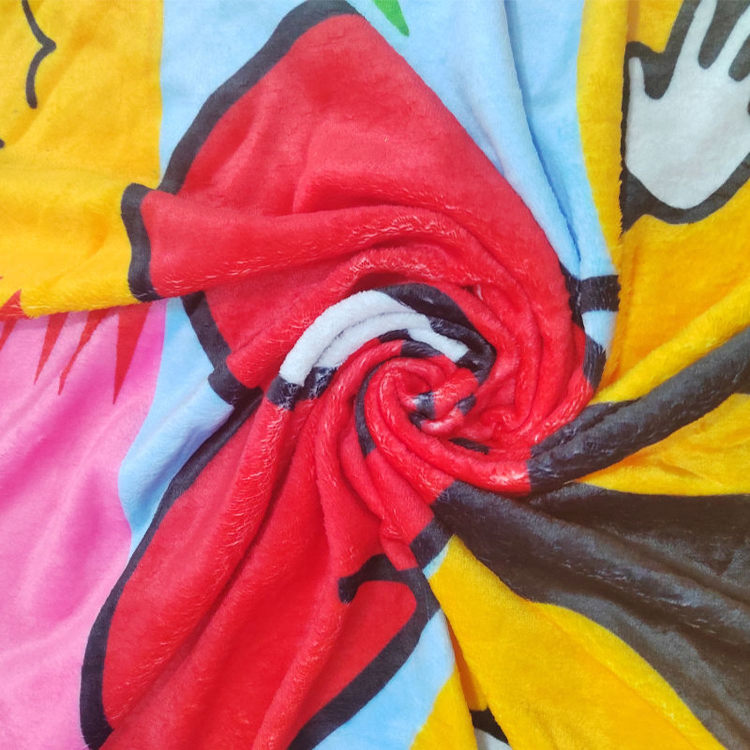 60" x 80" Oversize Plush Flannel Throw Sublimation Blanket 300GSM 9