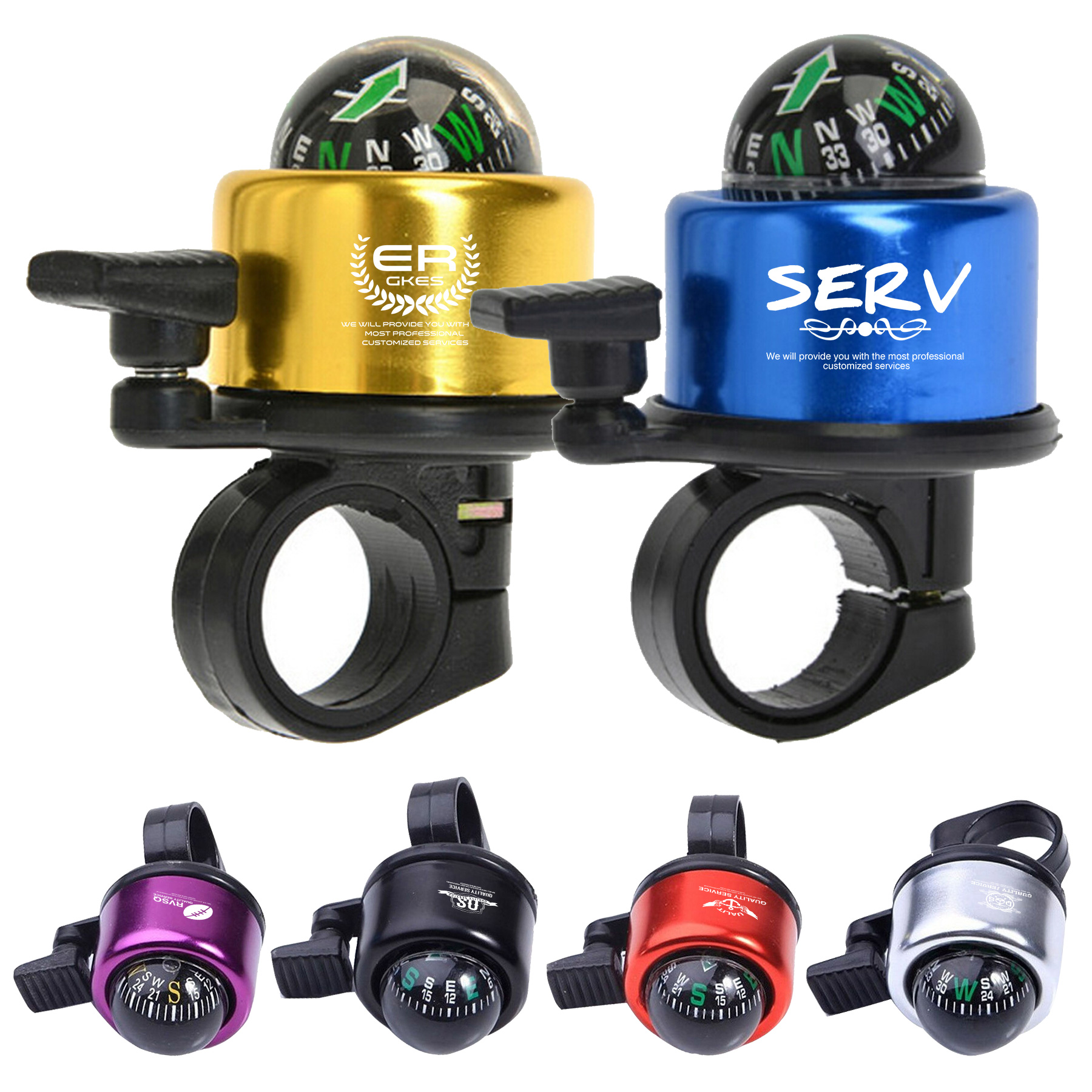 Compass Bicycle Bell 1