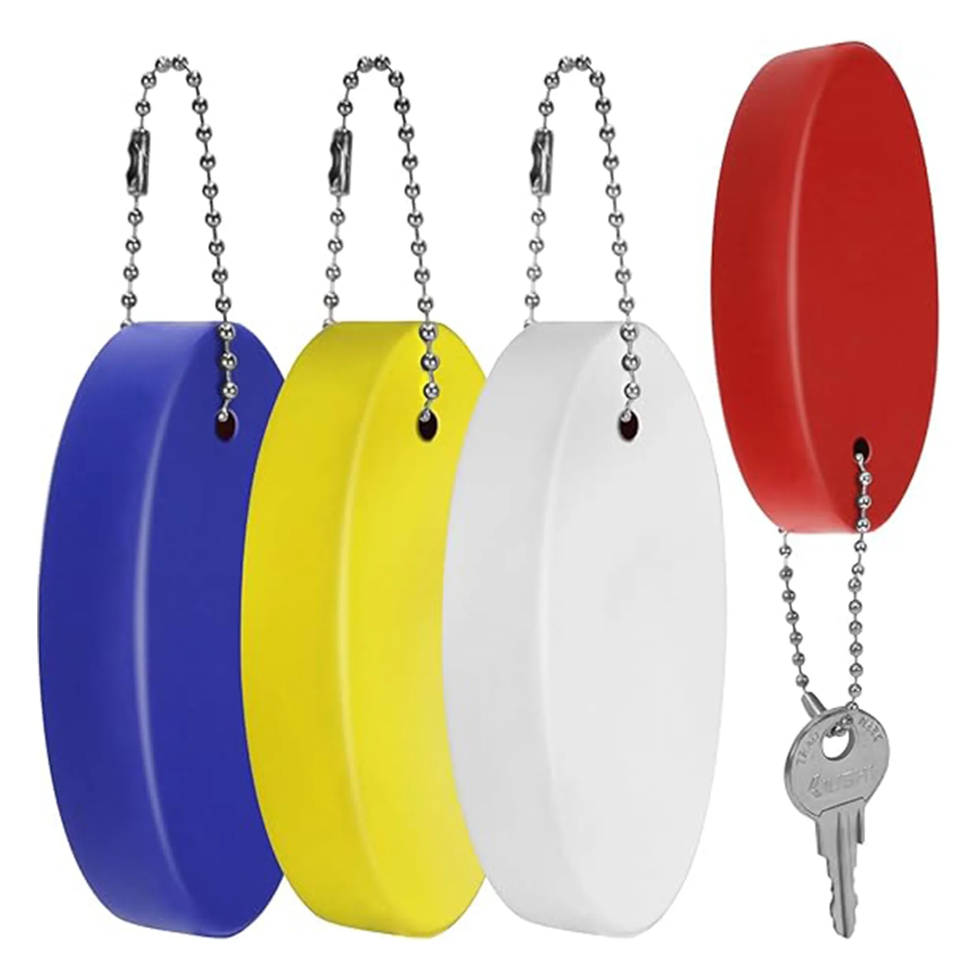 Oval Foam Floating Keychain