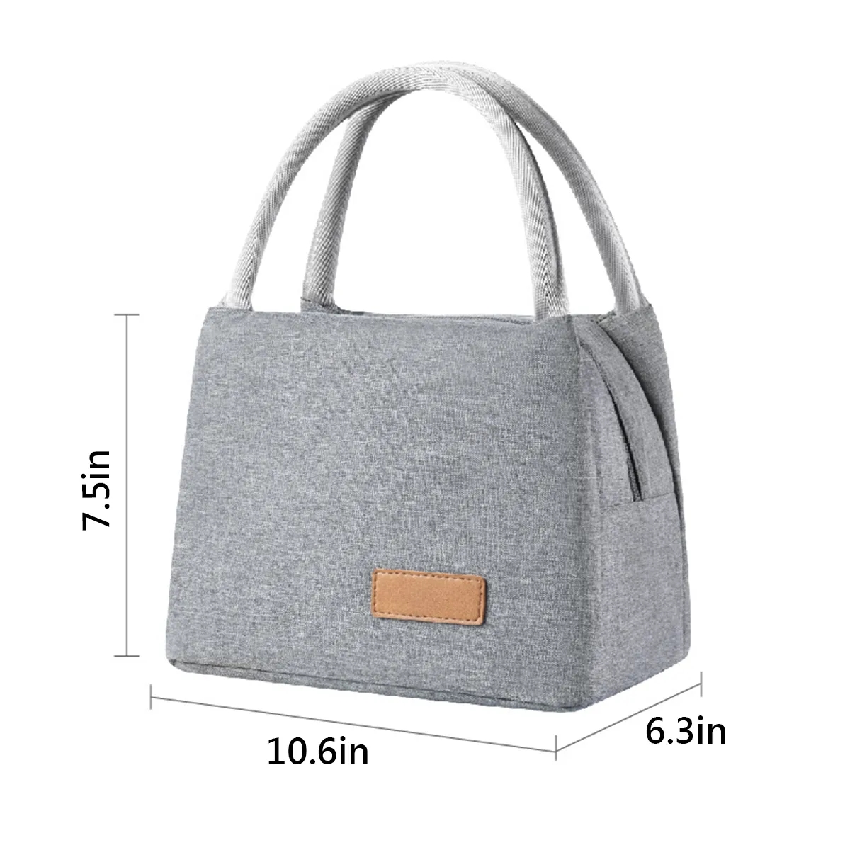 8L Leakproof Insulated Refrigerated Lunch Box Tote Bag 6