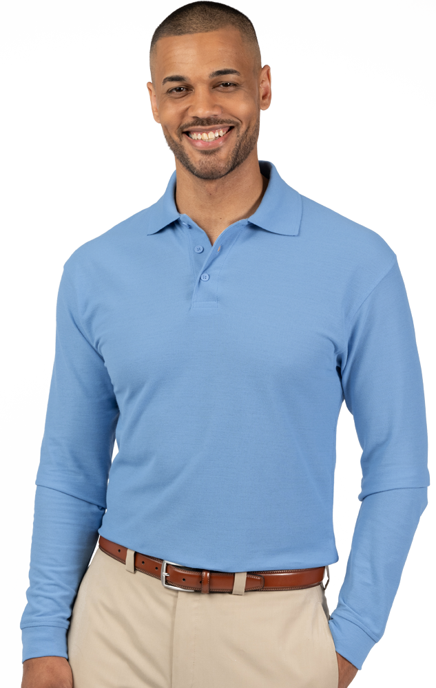 Men's Soft Touch L/S Polo 3