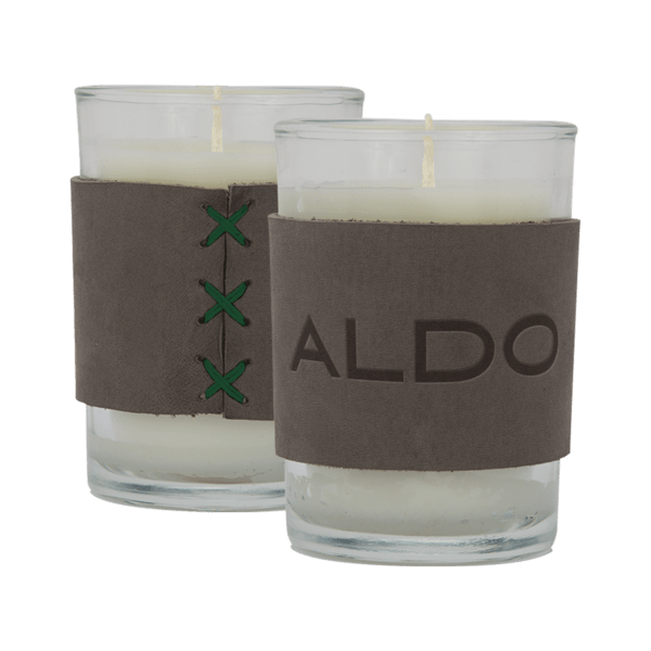 Harper 8 oz. Leather Wrapped Candle 58