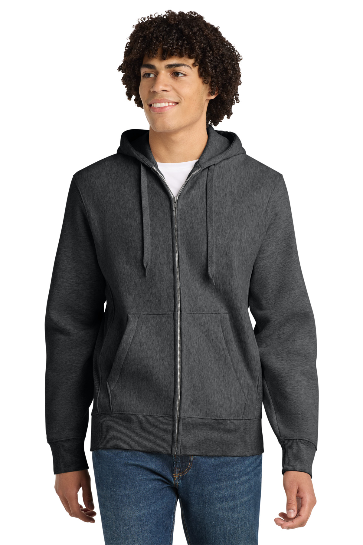 Sport-Tek Super Heavyweight Full-Zip Hooded Sweatshirt. F282, custom hoodie or sweatshirt with logo imprint 3