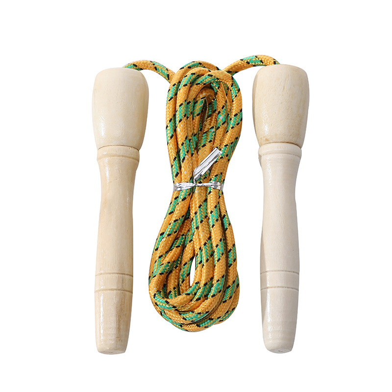 Wooden Handle Jump Rope 4