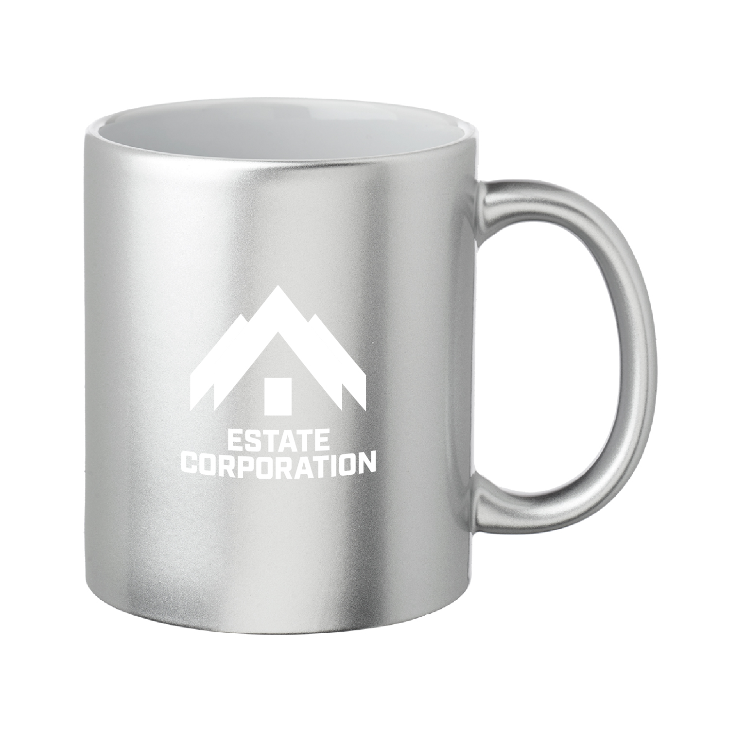 11 oz. Metallic Custom Mug (2 Color Imprint) 5