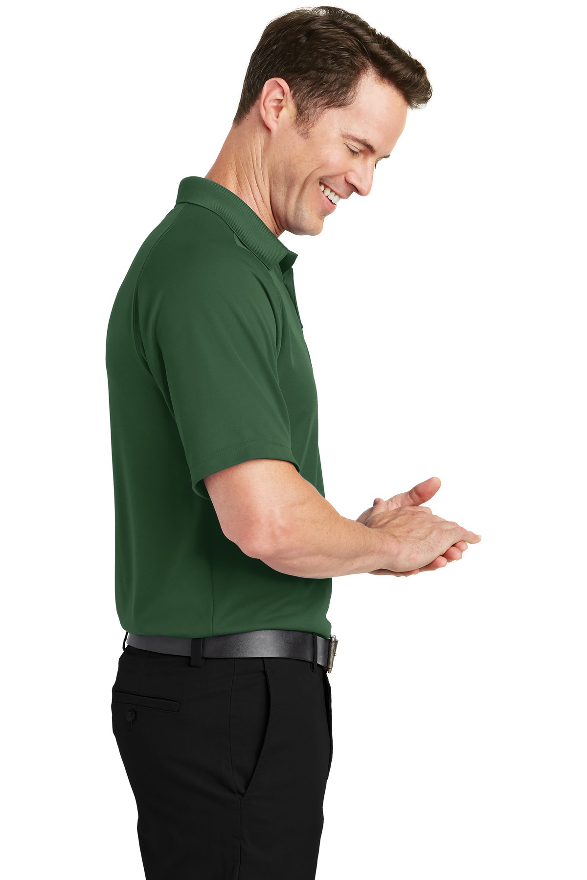 Sport-Tek Dry Zone Raglan Polo. T475 30