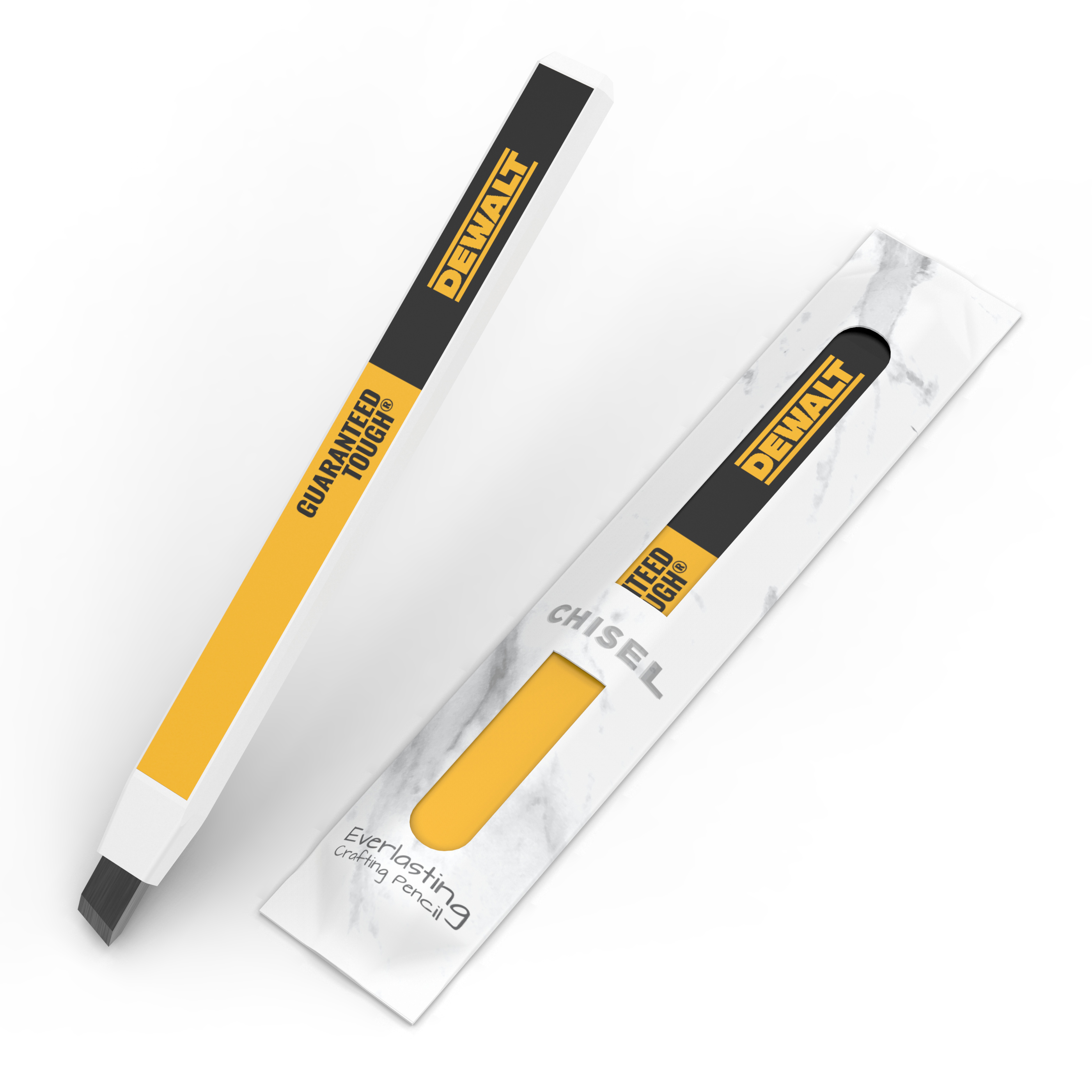 Chisel: Carpenter Infinity Pencil (white) 1