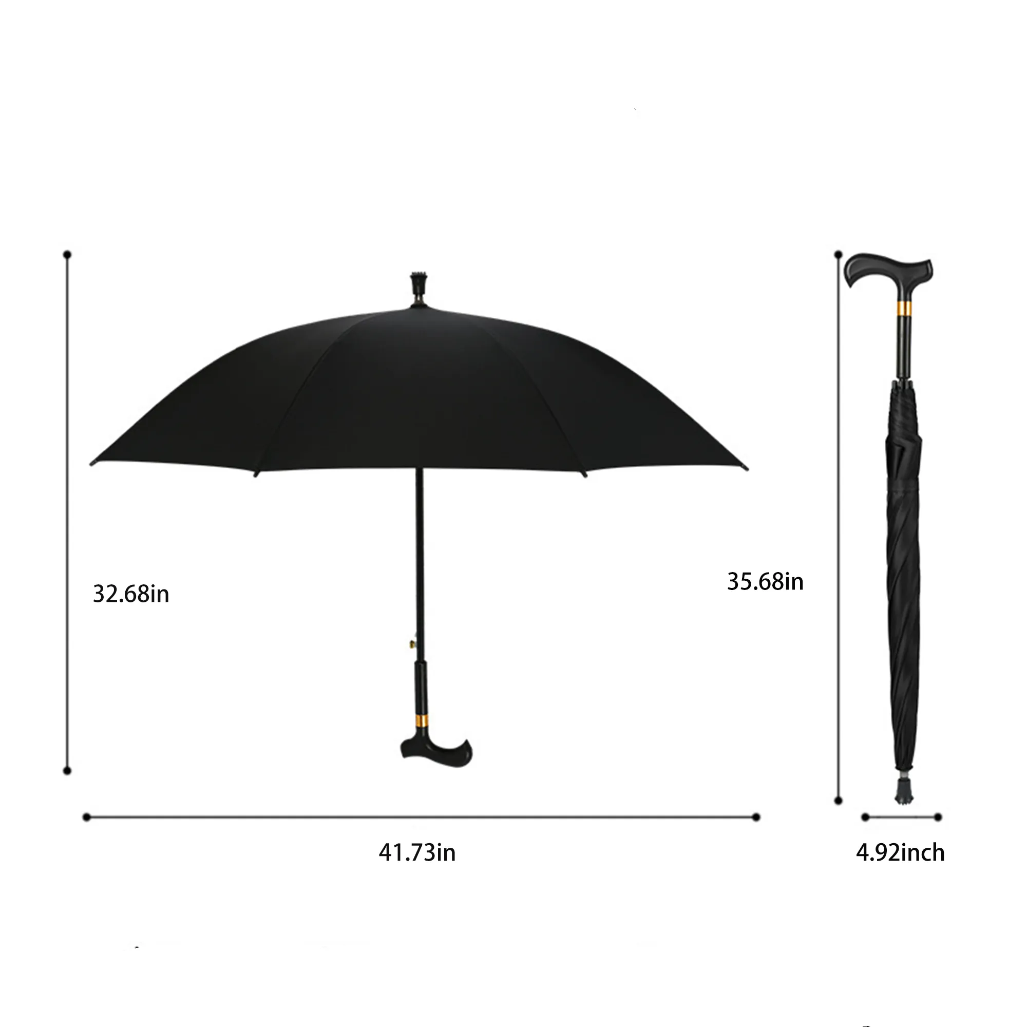 Anti-slip Mountaineering Multifunctional Walking Stick Sunsh 4