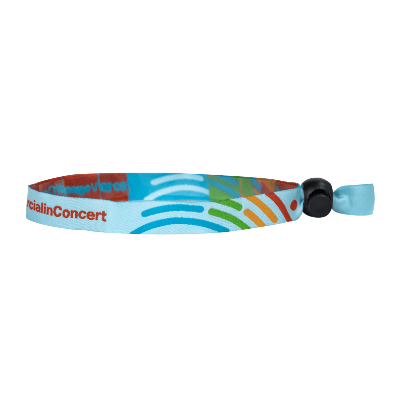 Custom Woven Cloth Wristbands 50