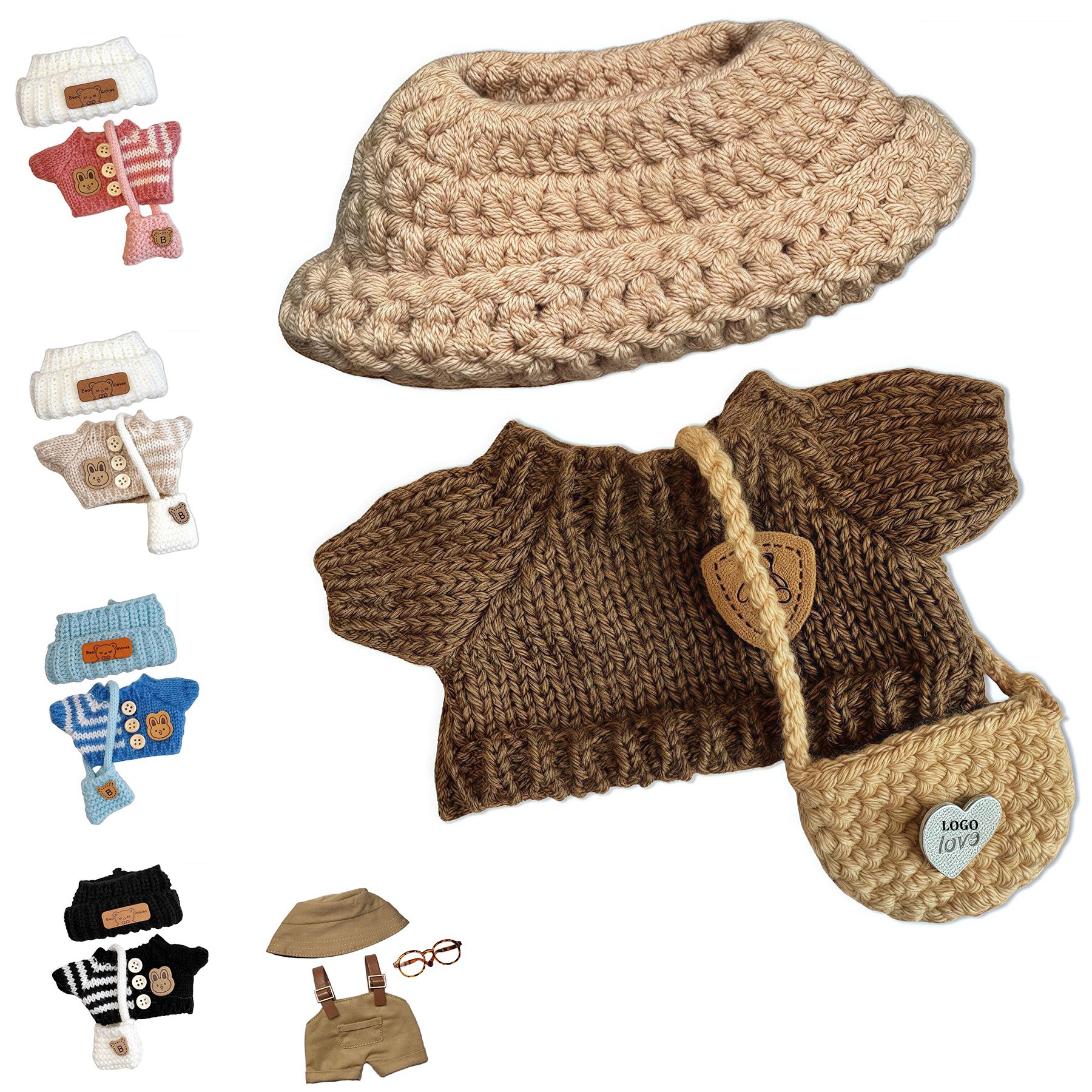 Handcrafted Crochet Doll Clothes 4