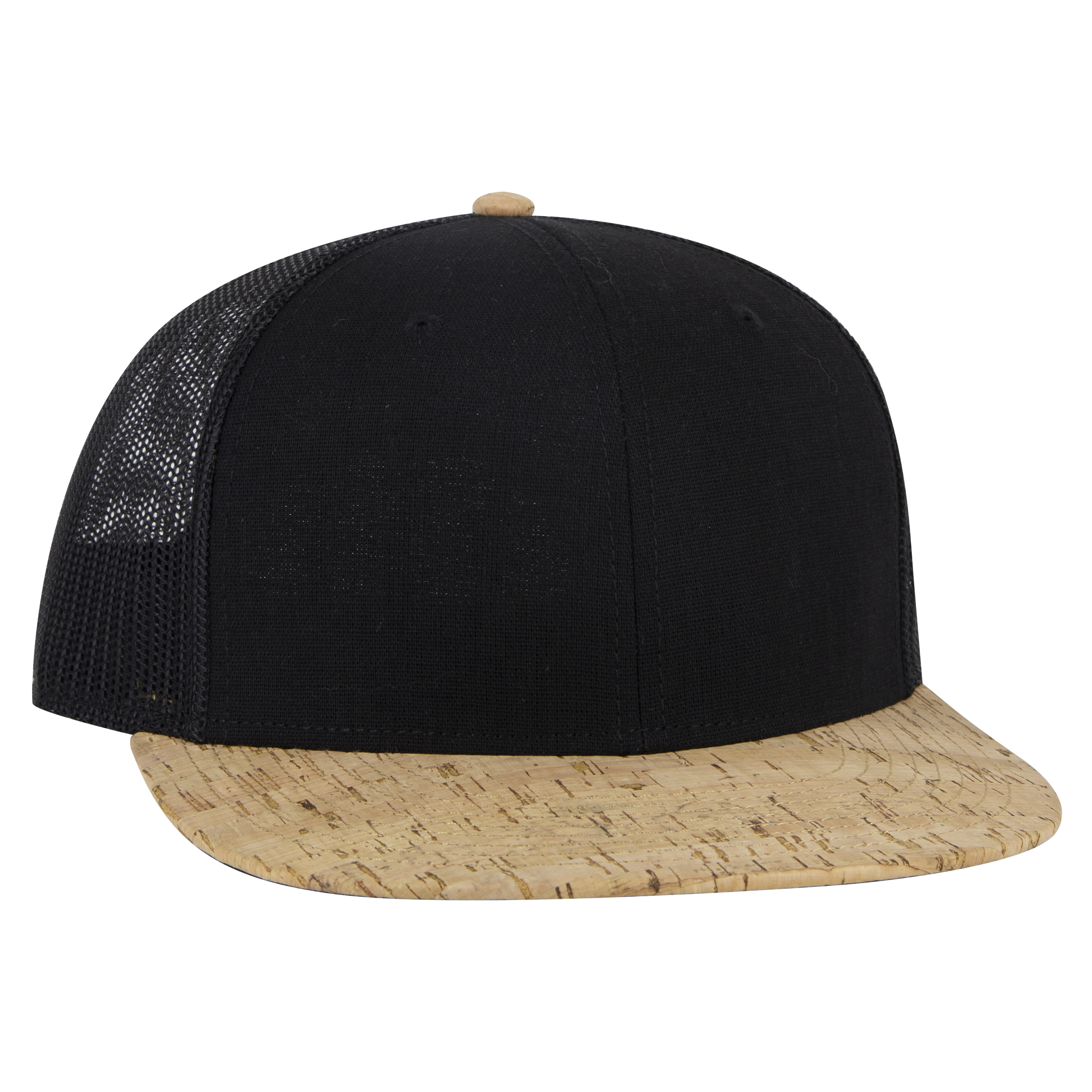 OTTO CAP® OTTO SNAP 6 Panel Pro Style Mesh Back Trucker Snapback Hat 25