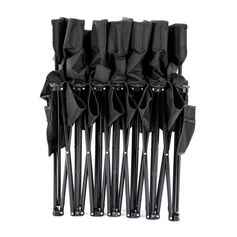 6 Seats Conjoined Foldable Chair 4