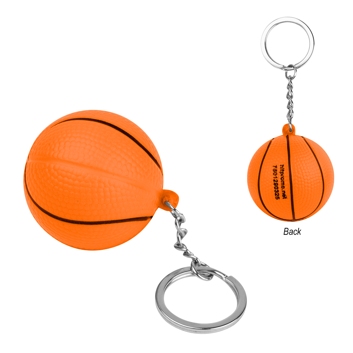 Basketball Stress Reliever Keychain 6