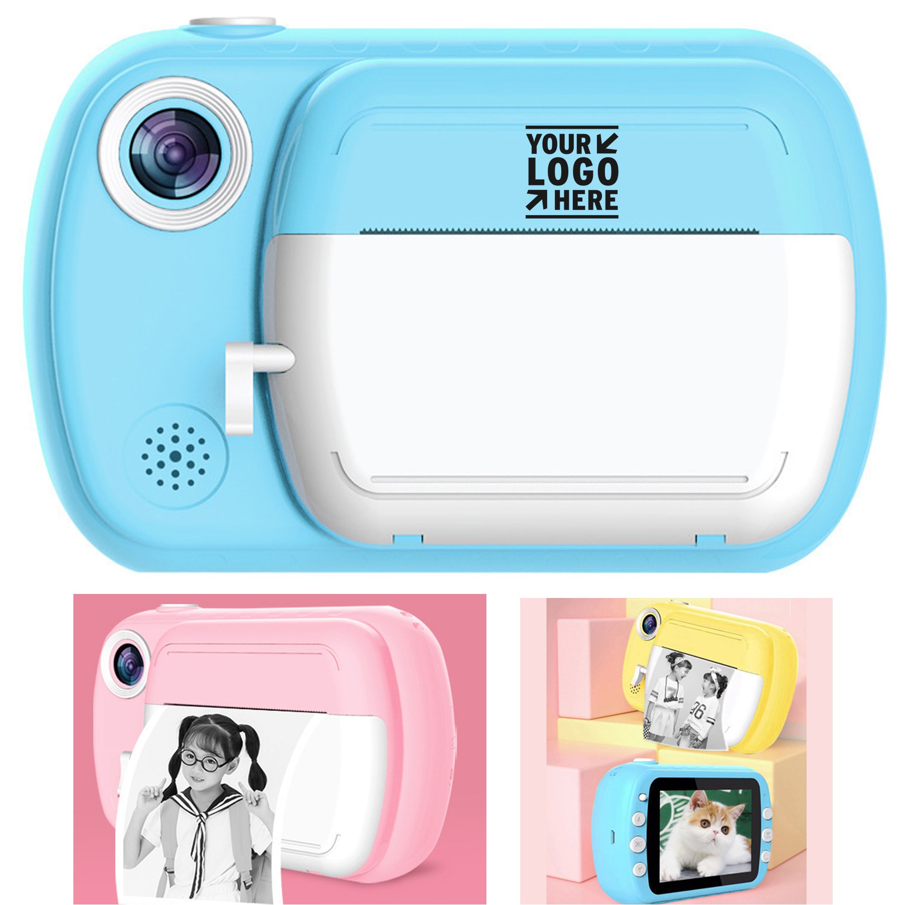 3.5- inch Screen Instant Print Camera for Kids 2
