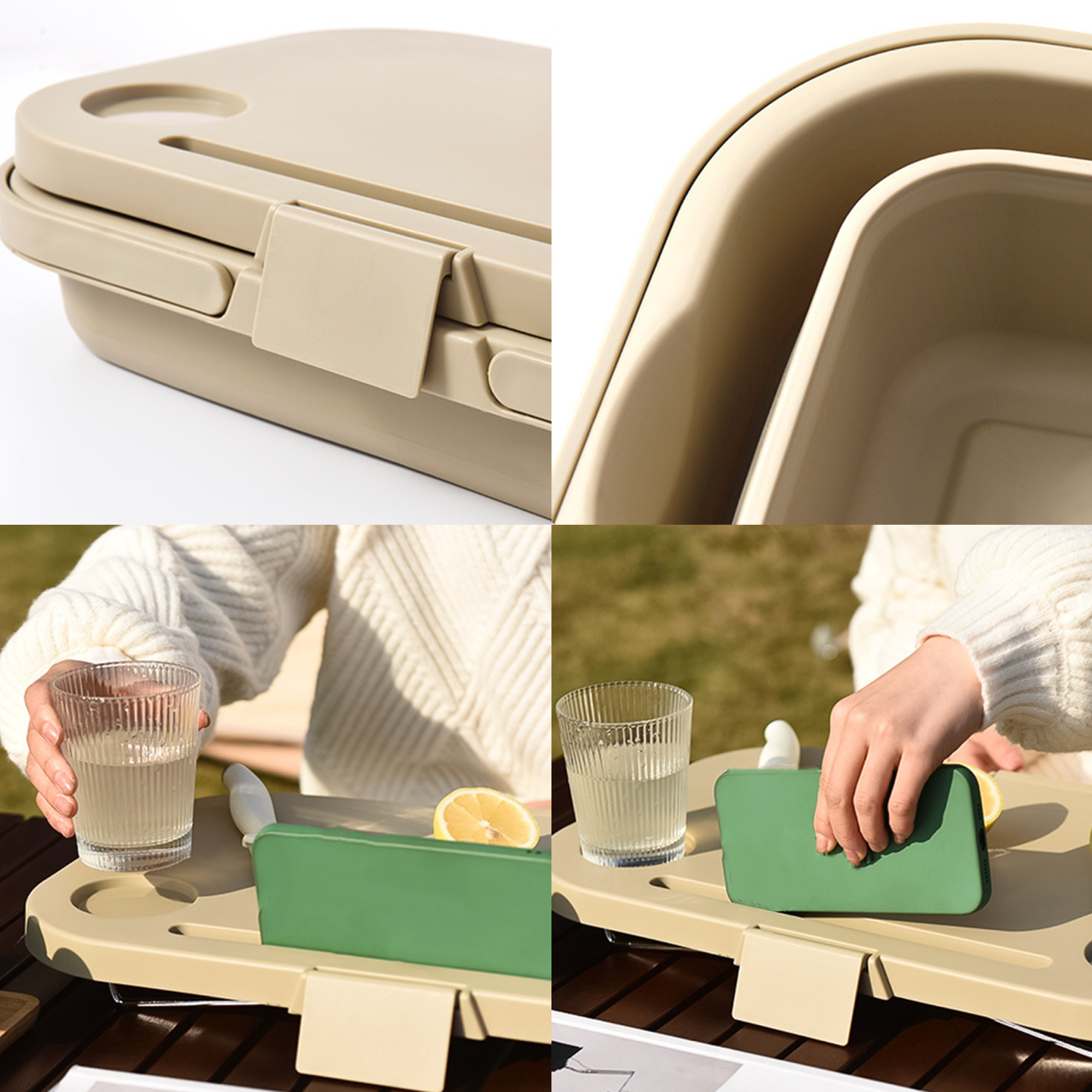 18L Collapsible Outdoor Camping Portable Picnic Basket 1
