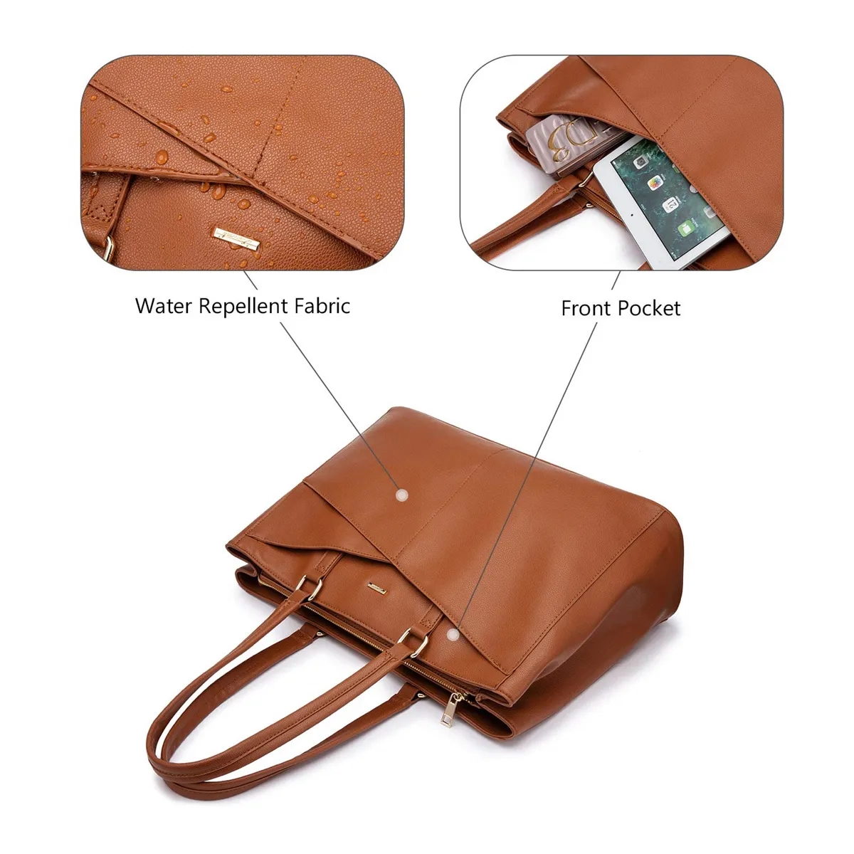 15.6 Inch Laptop Tote Bag for Women 4