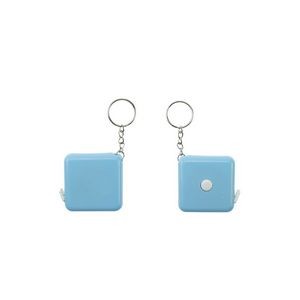 Charming Heart Shaped Tape Ruler Keychain 23